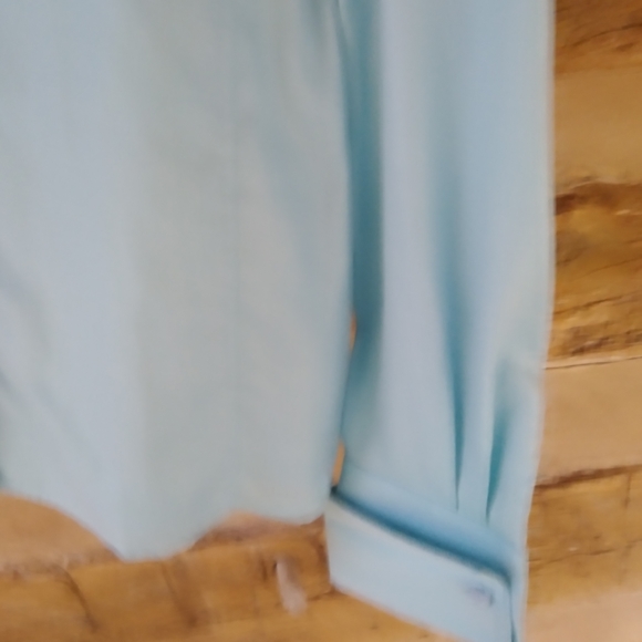 3/$10 Simon Jersey Light Blue Button Down Shirt Size 26 - Picture 3 of 6